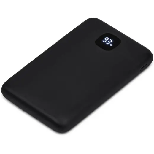 Swiss Cougar Phoenix Fast Charge 22.5W Power Bank - 10000mAh Black Front